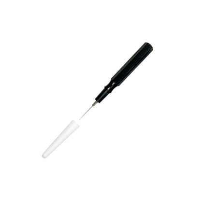 Horotec MSA17.001 simple oiler with 6mm plastic handle tip, 70mm length for precise watch maintenance.