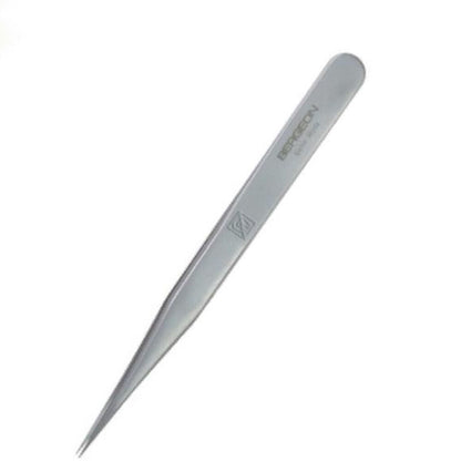 Bergeon 7024 anti-magnetic tweezers for precise watch repair and accessory handling.