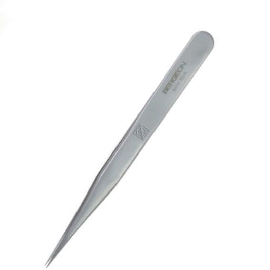 Bergeon 7024 anti-magnetic tweezers for precise watch repair and accessory handling.
