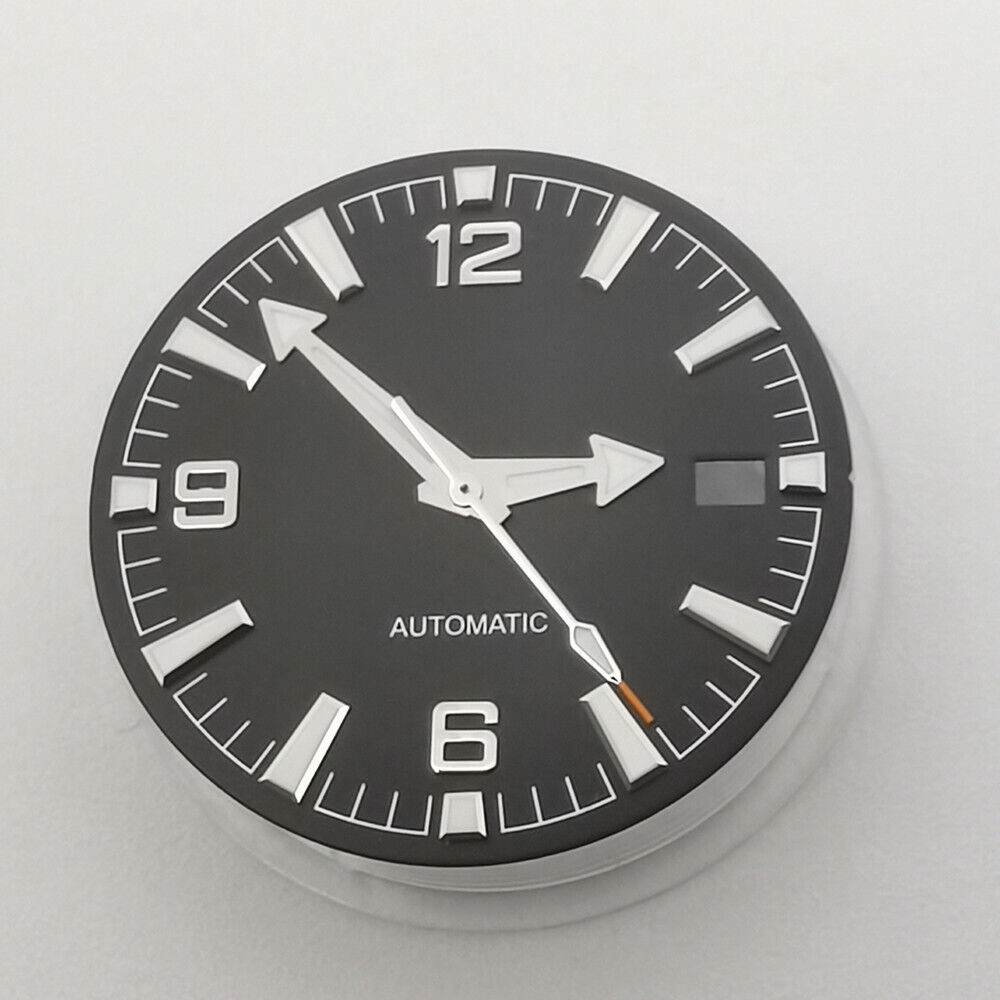 Nouvelle montre Hippocampus 600 31 mm, cadran vert lumineux, compatible avec le mouvement NH35