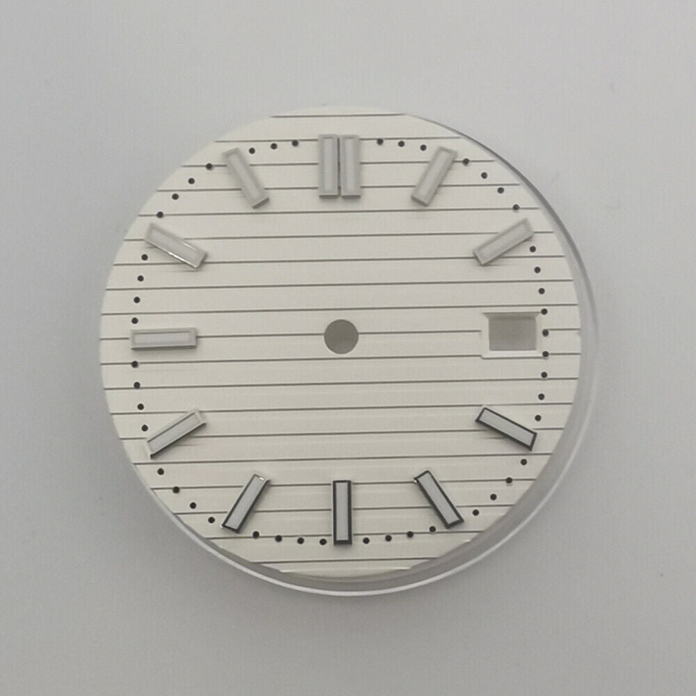 Nouveau cadran de montre 29,7 mm vert lumineux adapté au mouvement NH35 NH36 #B-6
