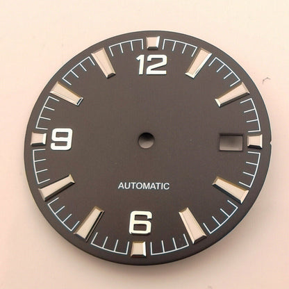 Nouvelle montre Hippocampus 600 31 mm, cadran vert lumineux, compatible avec le mouvement NH35