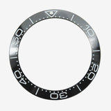 38mm Ceramic Watch Bezel For GMT Mens Watch Accessories Watch Repair Part