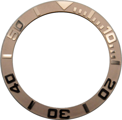 Anillo de bisel cerámico de 38mm para reloj, anillo insertable para bisel para caja de reloj GMT de 40mm