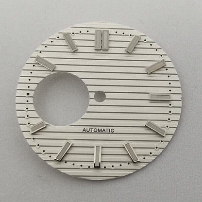 Cadran de montre neuf de 29,7 mm, vert lumineux, compatible avec le mouvement NH38 #JC06