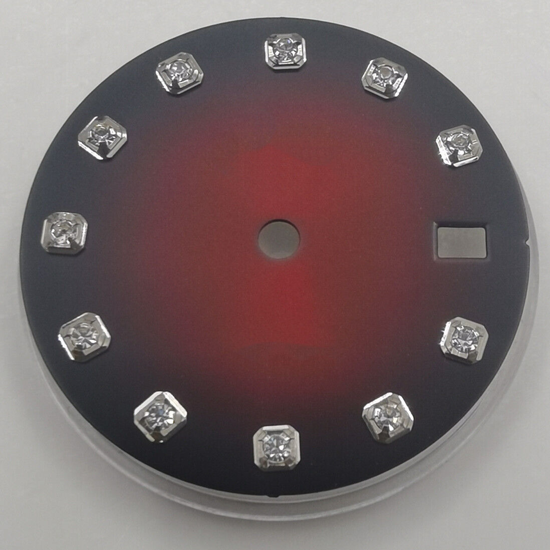 29 mm Zifferblatt ohne Leuchtmasse, geeignet für NH35 NH36 Uhrwerk, Imitation Diamond Nail