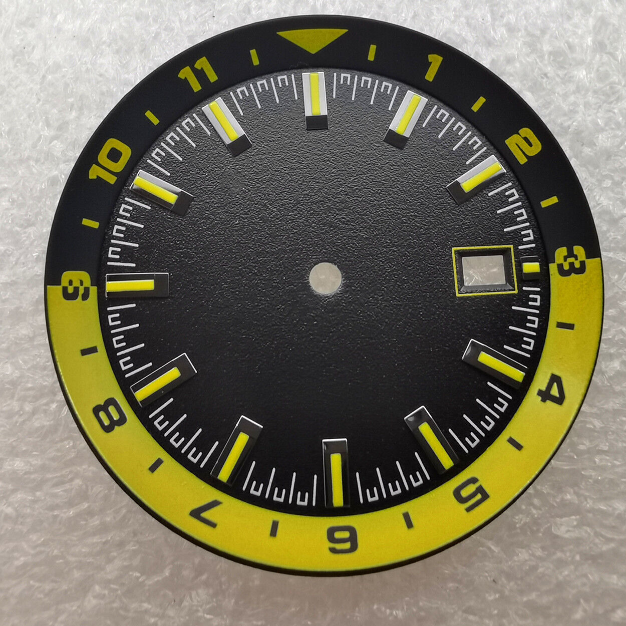 36.5mm Watch Dial Green Luminous Suitable for NH35 NH36 Movement With Inner Dial