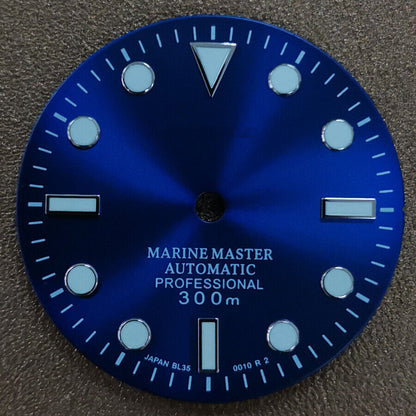 29mm Watch Dial Luminous Suitable for NH35 NH36 Movement Watch Parts Replacement