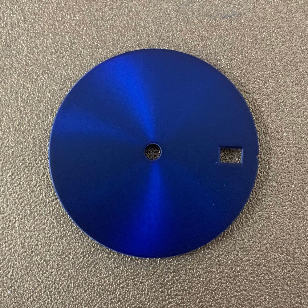 28,5 mm Zifferblatt glänzte für NH35 Uhrwerk Uhrenteile KEIN Kalender