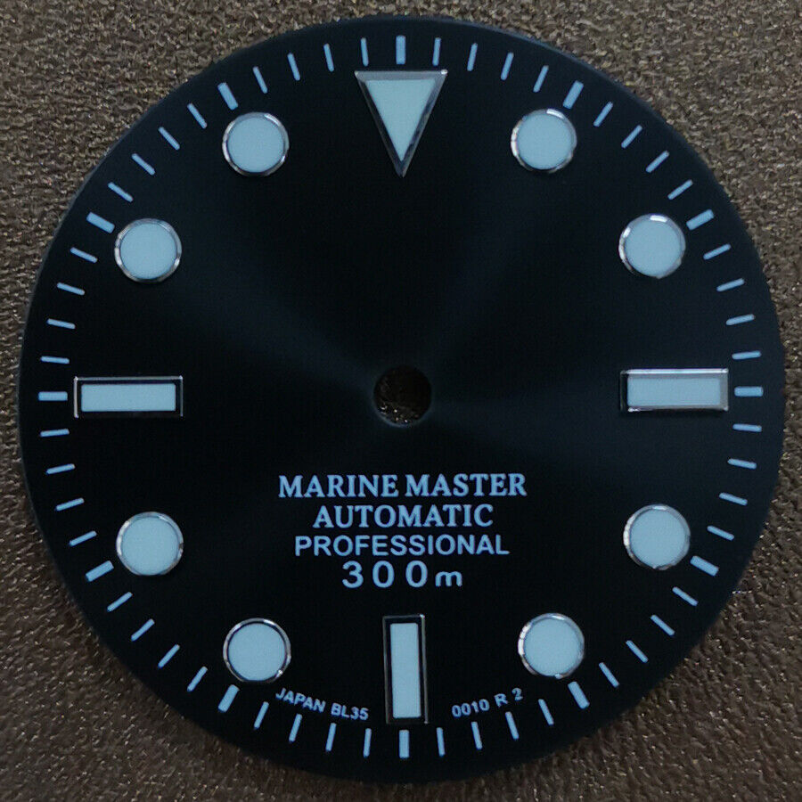 29mm Watch Dial Luminous Suitable for NH35 NH36 Movement Watch Parts Replacement