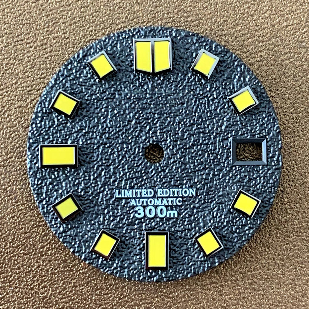 Cadran de montre coloré de 28,5 mm, adapté au mouvement NH35, pièces de rechange