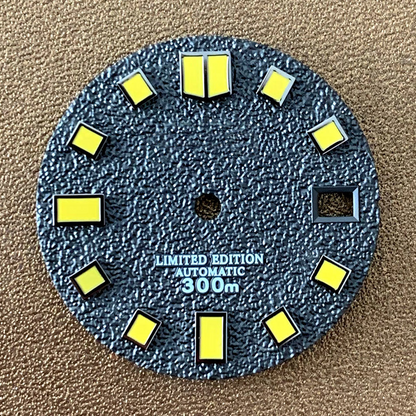 Cadran de montre coloré de 28,5 mm, adapté au mouvement NH35, pièces de rechange