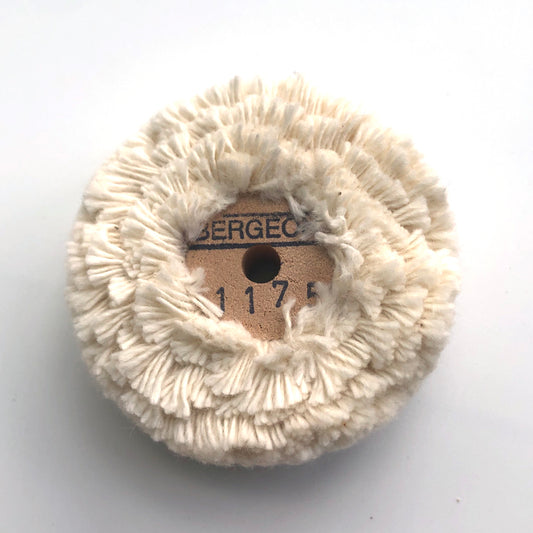 Bergeon 1175 cotton polishing wheels �60mm for watch accessory cleaning and finishing
