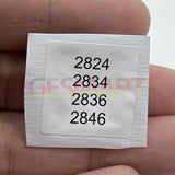 New Watch Part Plate Cap Jewel Generic for ETA/Seagull 2836/2834/2824 Movement