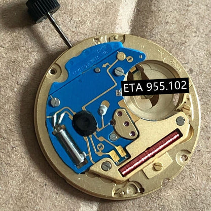 Montre ETA 955.102 Mouvement à quartz Mouvement de fabrication suisse SANS calendrier
