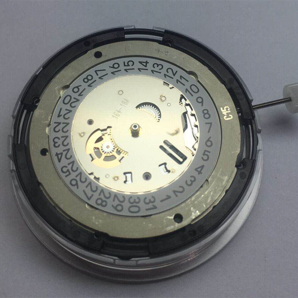 Swiss Made Genuine ETA C15.111 Chronograph Mechanical Movement 1853 White Dial