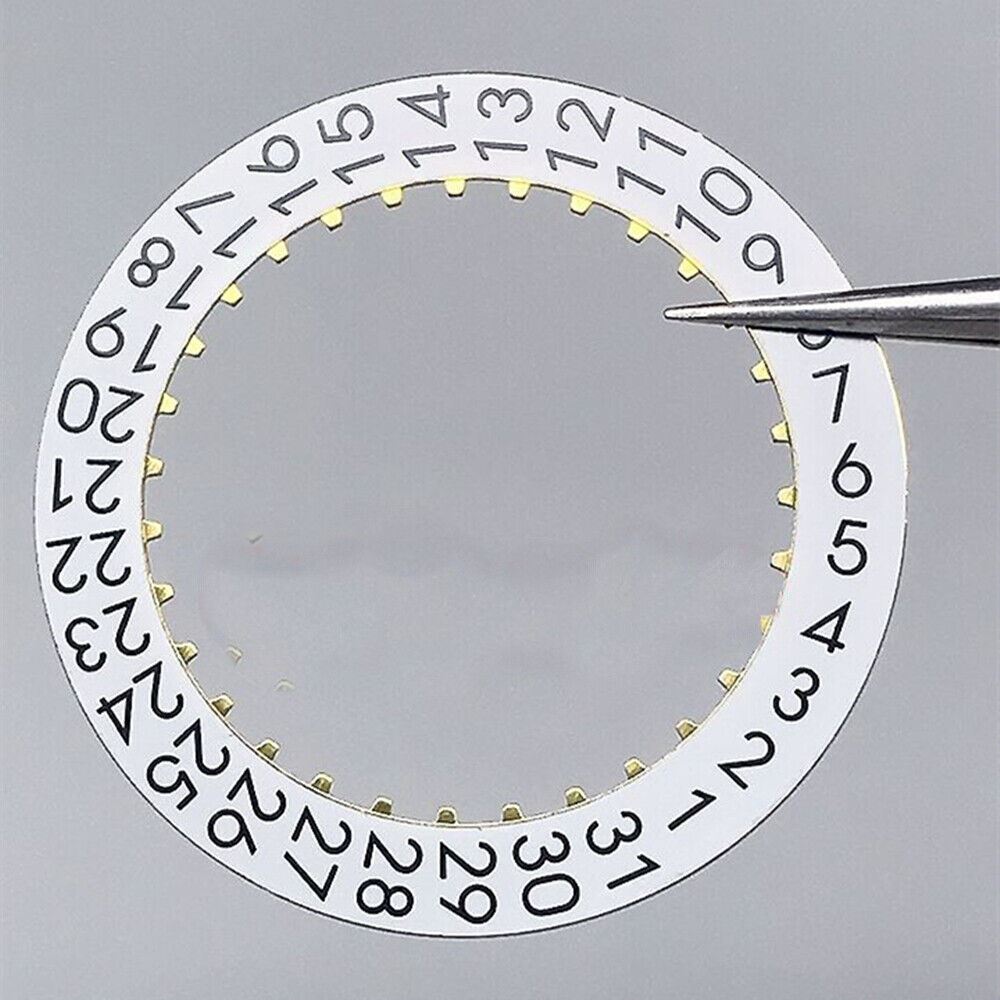Nouvelle pièce de montre, roue de disque d'origine, roue de date pour mouvement Omega 2500 Date@3