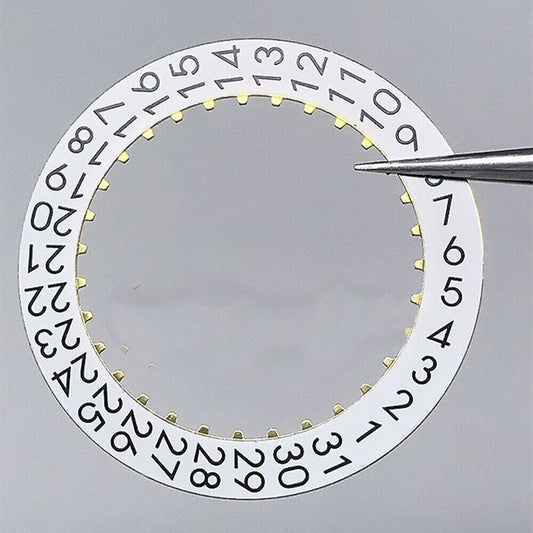 Nouvelle pièce de montre, roue de disque d'origine, roue de date pour mouvement Omega 2500 Date@3