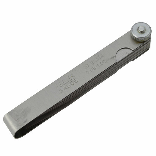 Bergeon 1610 thickness feeler gauge set for precise watch accessory measurements 0.05mm-1.00mm