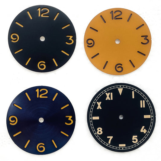 Cadran de montre de 38,9 mm compatible avec les mouvements <tc>ETA</tc> 6498/6497/ST3600