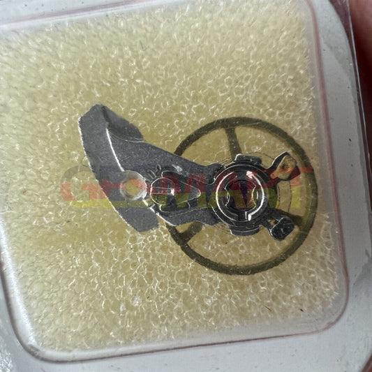 Swiss Made complete balance wheel with splint for ETA2671 watch movement, precision replacement part.