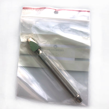 Bergeon 1842-18B pin vise with square head, precision tool for watch repair, adjustable 0-2mm range.