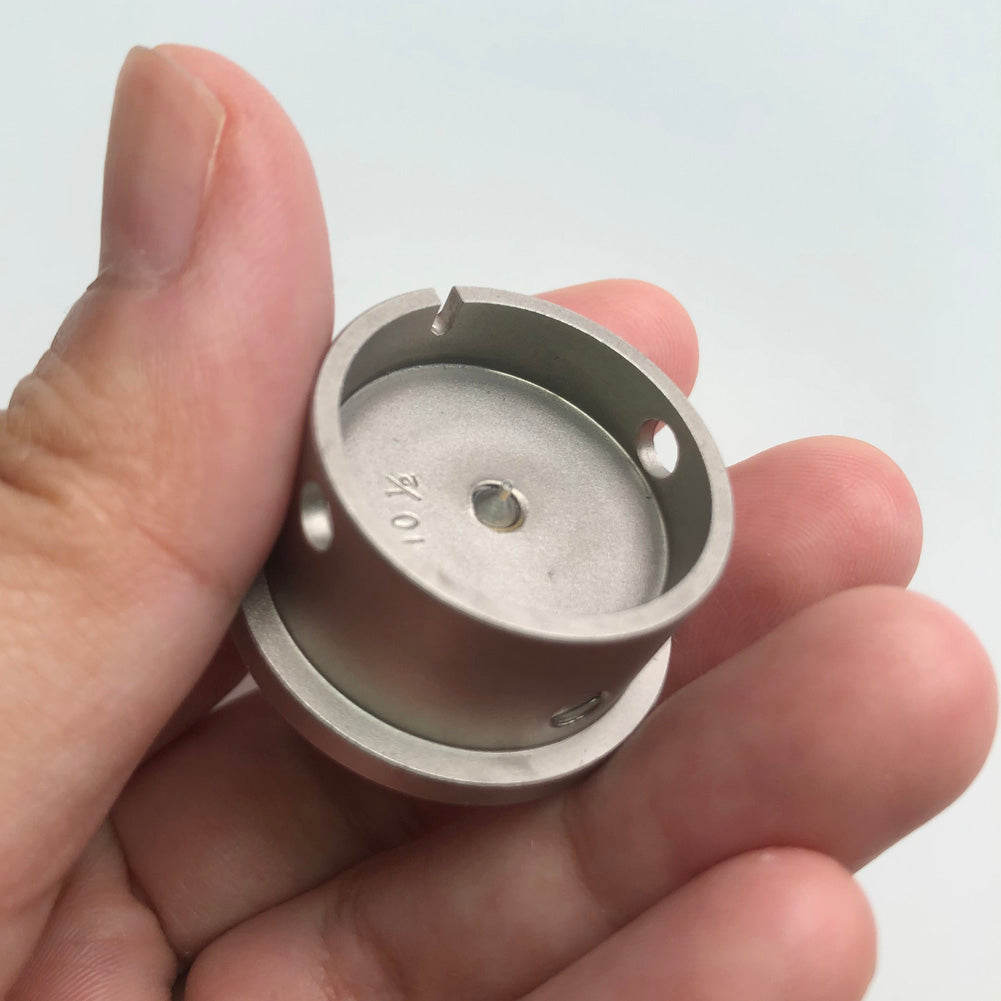 Bergeon 1997 DI 1012 watch movement holder with center screw, 10-1/2 ligne, precision tool for watchmakers.