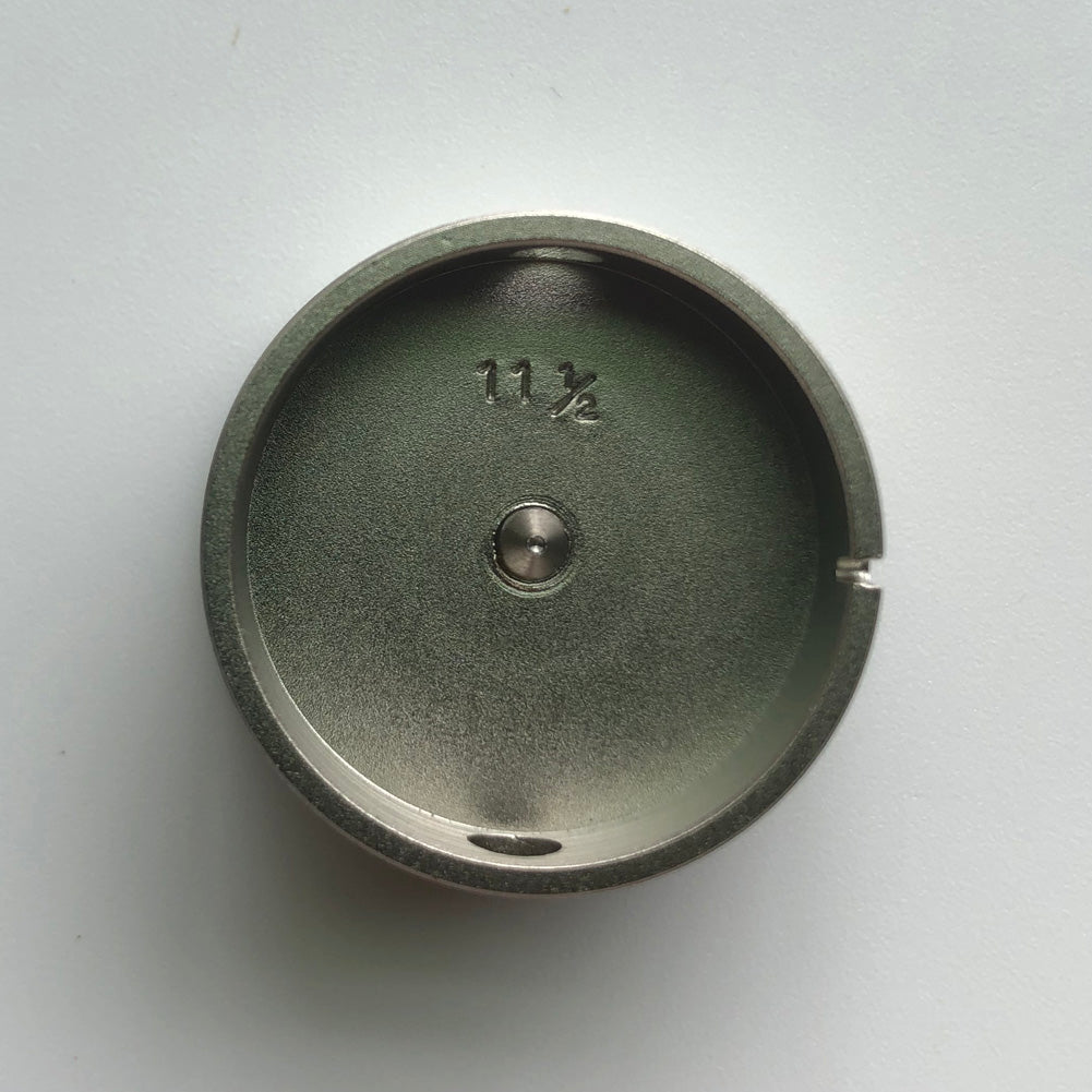 Bergeon 1997 DI 1112 watch movement holder, center screw, 11-1/2 ligne, for precise watch repairs