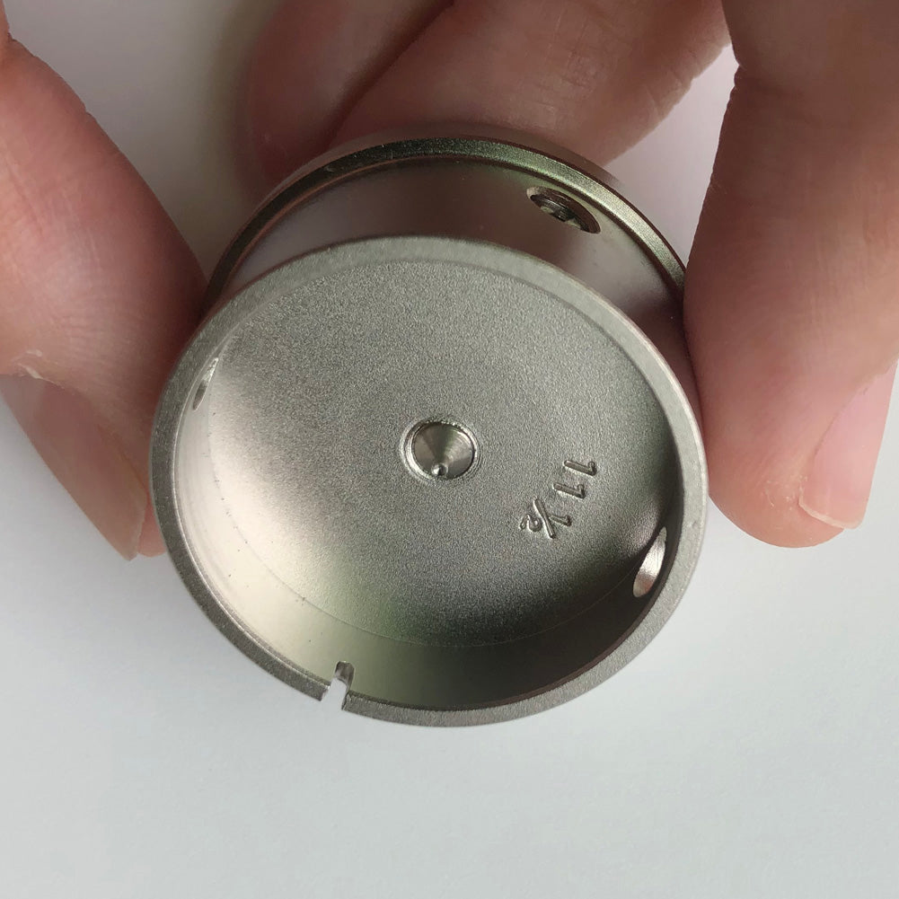 Bergeon 1997 DI 1112 watch movement holder with center screw, 11-1/2 ligne for precise watch repairs