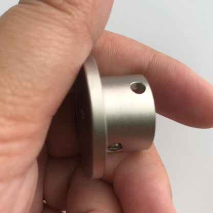 Bergeon 1997 DI 512634 watch movement holder with center screw, precision tool for securing 5-1/2 x 6-3/4 ligne movements.