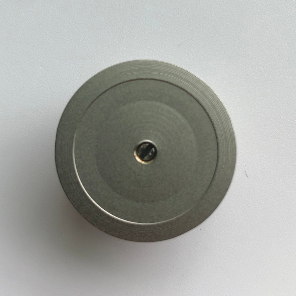 Bergeon 1997 DI 6348 watch movement holder with center screw, fits 6-3/4x8 ligne movements, durable tool for precision repair