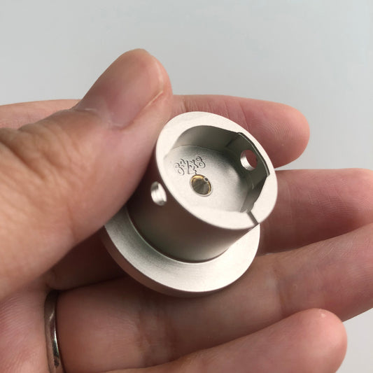 Bergeon 1997 DI 6348 watch movement holder with center screw, 6-3/4x8 ligne for precise repair and assembly