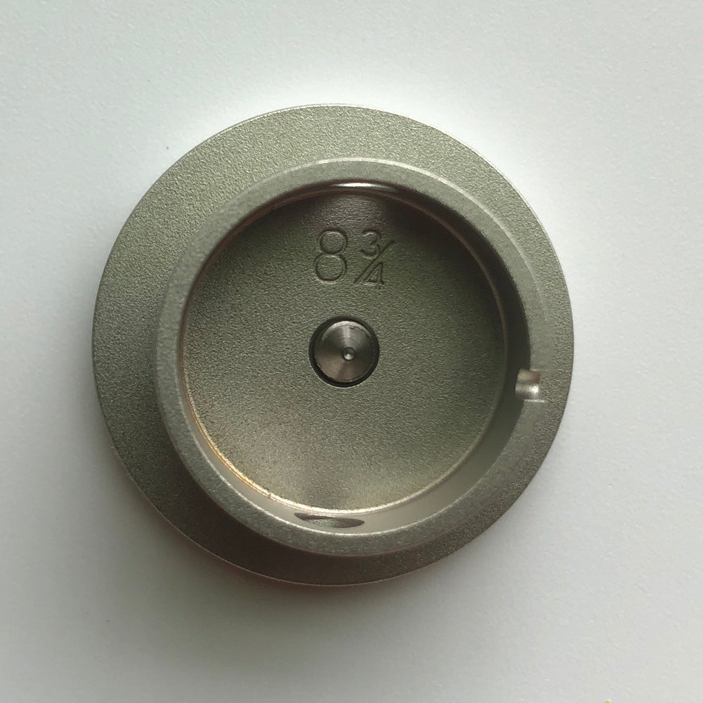 Bergeon 1997 DI 834 watch movement holder with center screw, 8-3/4 ligne precision tool for watch repair.