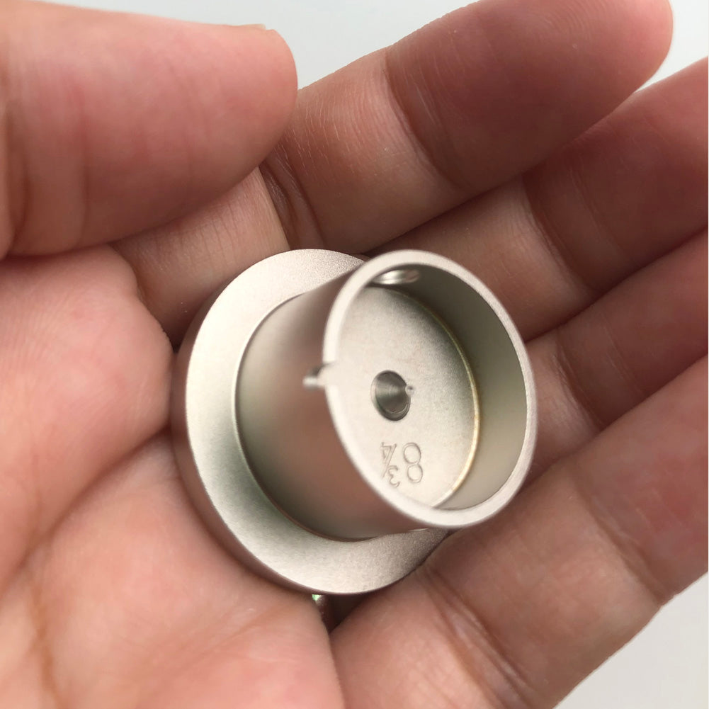 Bergeon 1997 DI 834 watch movement holder with center screw, 8-3/4 ligne, essential for precise watch repairs.