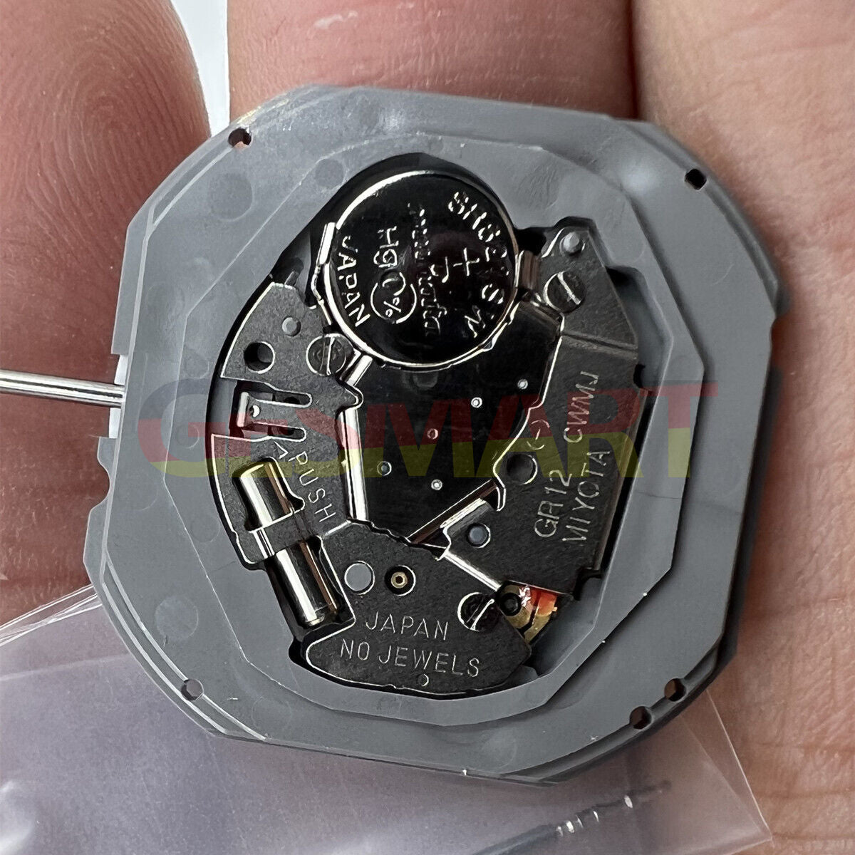 Miyota GR12 quartz watch movement, Japan-made replacement for Miyota 1S13, precise and durable.
