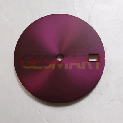 Modified 28.5mm No Lume Single Calendar watch dial for NH35/36 movement, precision design