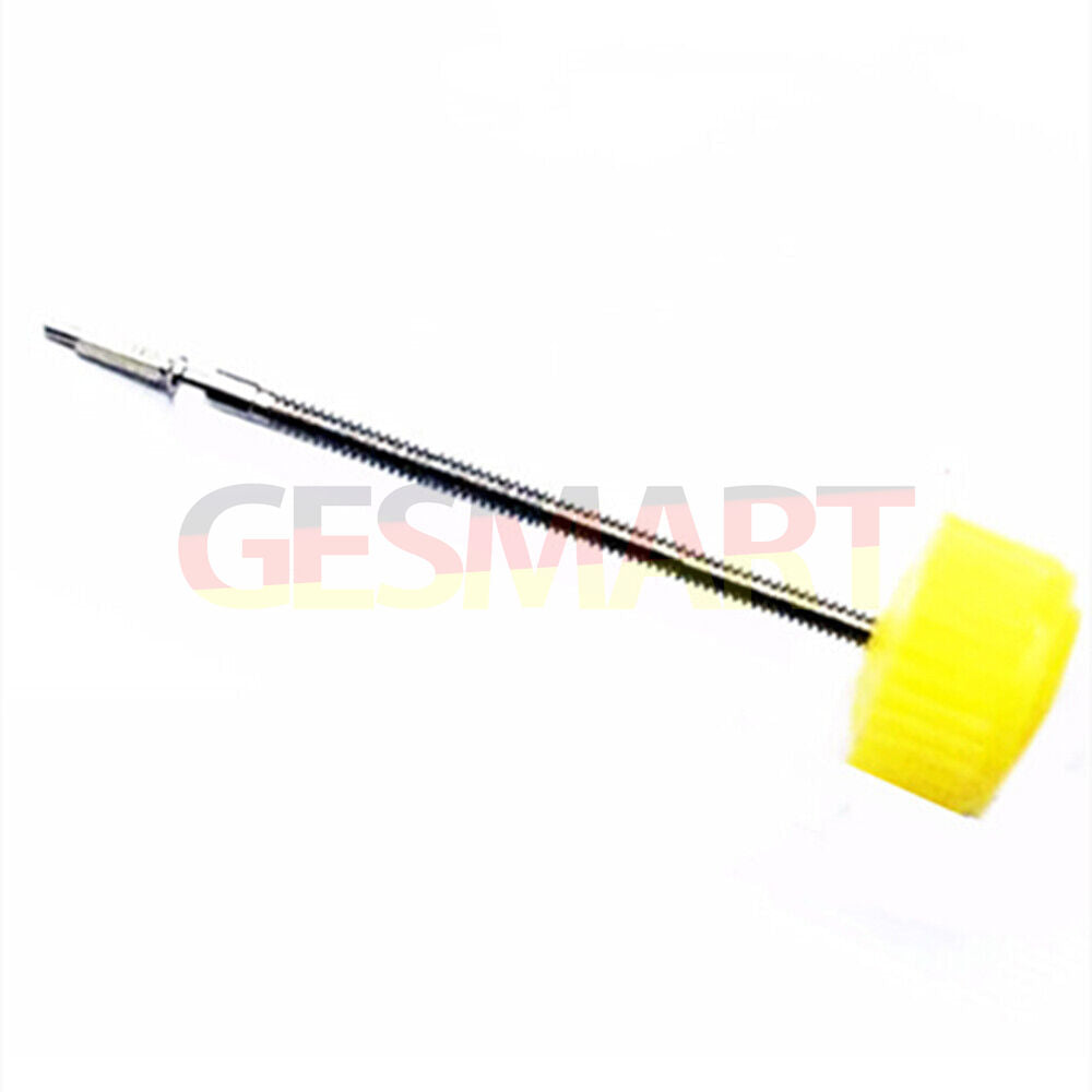 1. Generic watch winding stem compatible with ISA125 ISA127 movements for precise time adjustment.  