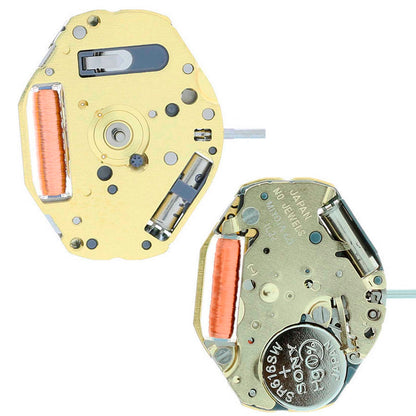 Miyota 1L22 Japan Quartz Movement displaying precise timekeeping for watch accessories by Miyota.