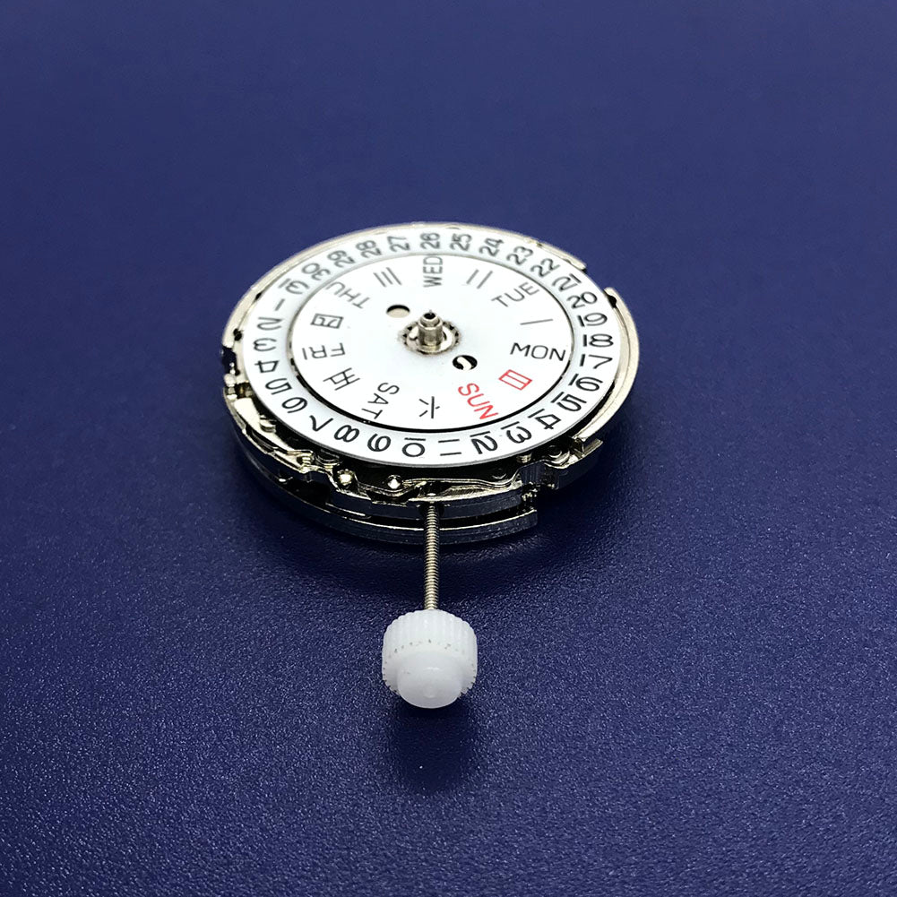 DG2813 automatic watch movement by Seiko with day-date function, compatible with 8200/8205 models.