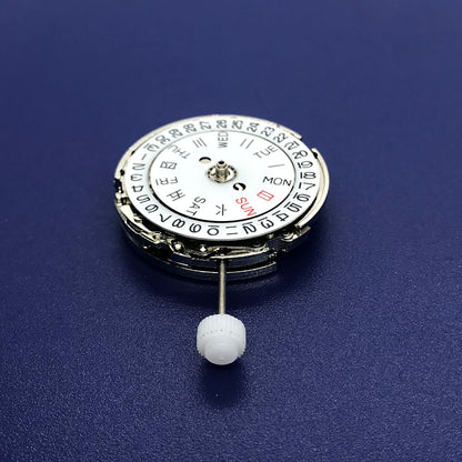 DG2813 automatic watch movement by Seiko with day-date function, compatible with 8200/8205 models.