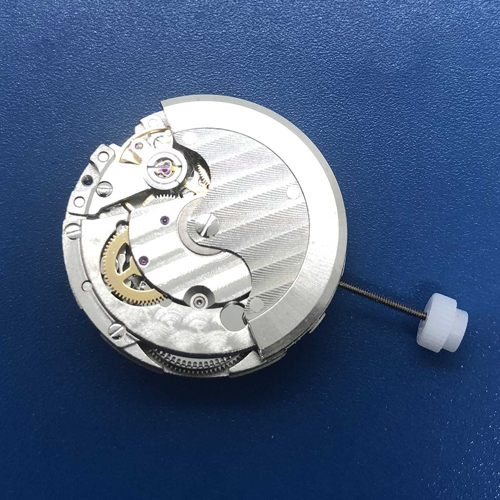 DG2813 automatic watch with silver dial, date display at 3 o?clock, and small seconds at 6, precision movement.