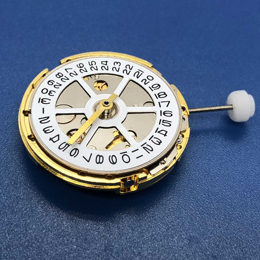 DG2813 automatic mechanical watch movement with big calendar feature, suitable for 8205 replacement parts.