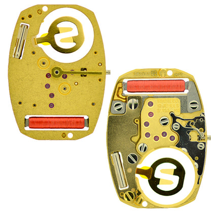 Montre ETA 282.002 à quartz, mouvement suisse à 2 aiguilles