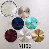 Modified 28.5mm No Lume Single Calendar Watch Dial Suitable for NH35/36 Movement