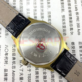 33mm Shanghai Manual Mechanical Watch Golden Nail Gradient Green Dial 17 Jews