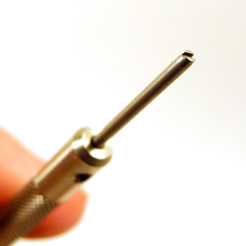 Bergeon 30081-EX-7750 Swiss-made screwdriver for precise ETA Valjoux 7750 watch repairs and adjustments.