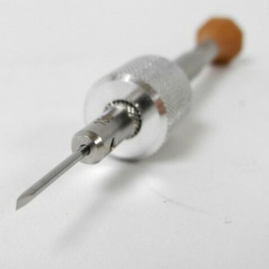 Bergeon 30081-TAM-130 watch screwdriver with 1.30mm tip for precise watch repairs and adjustments.