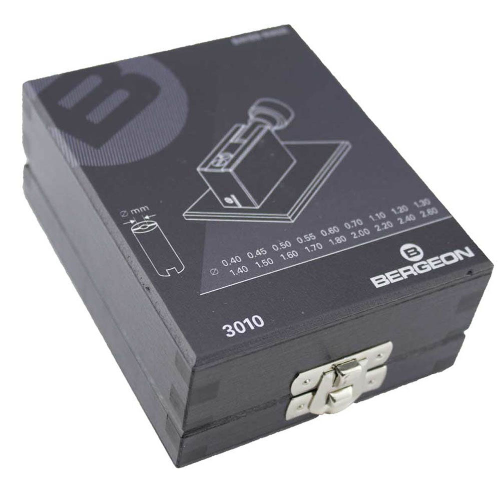 Bergeon 3010 Swiss tool tightening watch crowns and tubes for precise accessory repair tasks