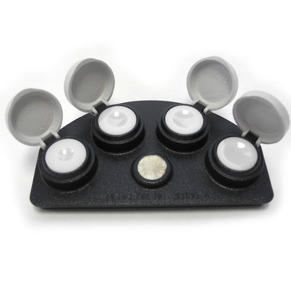 Bergeon 30180-A-C2 black alloy oil cup stand for watchmaker precision maintenance
