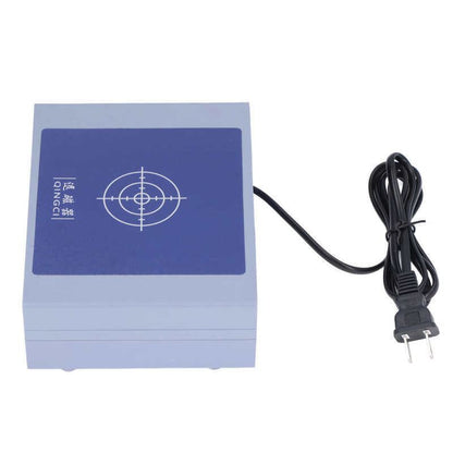 Watch Demagnetizer, compact device for quickly removing magnetism from wristwatches during repairs.